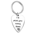 Wholesale Custom Rectangular Stainless Steel Keychain Promotional Vintage Fashion Cartoon Metal Key with Stylish Design