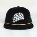 Plain Hat Snapback Flat Brim Low Profile Snapback Hat Custom 3d Embroidery logo Hat With Rope