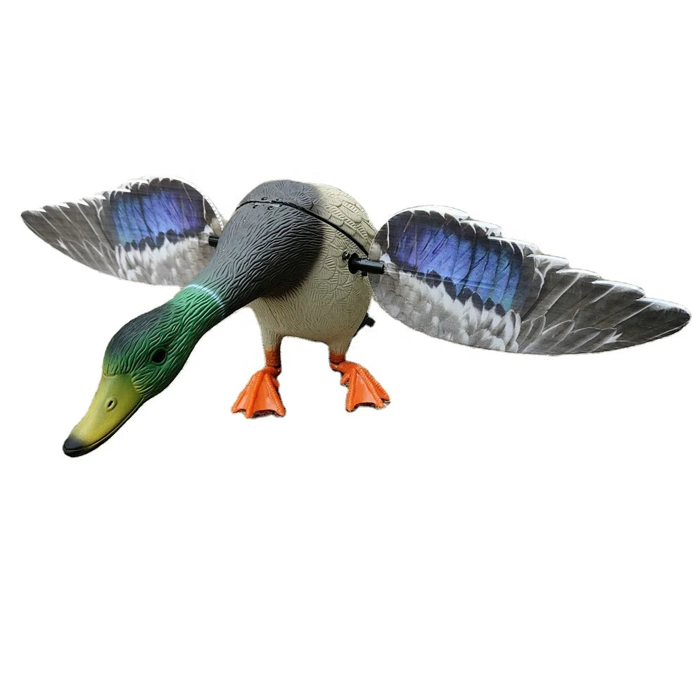 Xilei Hunting Decoy Mallard Drake and Hen Motion Motorized Duck Decoy