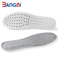 Black Apricot Sports Thermal Insoles Winter Inner Sole PU Comfortable Warm Shoes Inserts