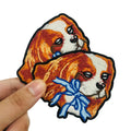 Customized Animal Shaped Eco-Friendly Iron-On Fabric Embroidery Patches for Hats
