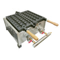 Gas Electric Waffle Lollipop Maker Machine Quail Egg Skewer Mini Waffle Balls String Skewer 3 Strings Waffle