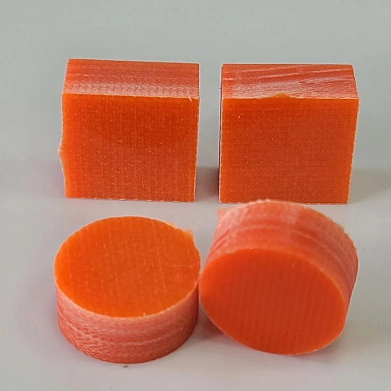 Xmlivet New Arrival 14.5mm Orange Jump and Break Cue Tips in Free Hardness Micarta Fiber Billiard Tips Billiard Accessories