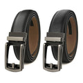 LQbelt New Design Click Belt Male Genuine Leather Belt Automatic Buckle Belts for Men Factory Ratchet Custom logo