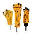 Hydraulic Breaker Mounting  on Excavator Hydraulic Demo Rock Breaker for Sale in India