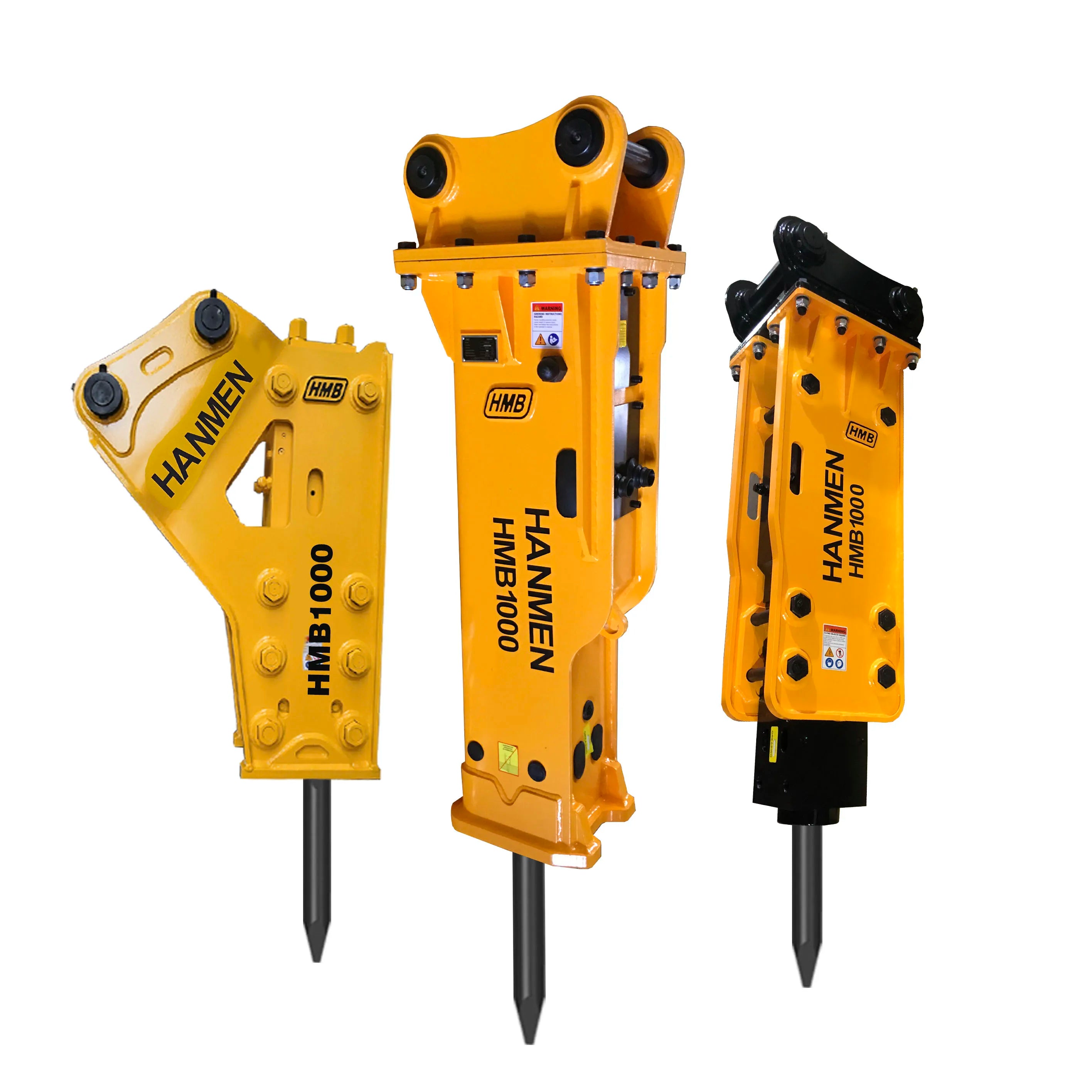 Hydraulic Breaker Mounting  on Excavator Hydraulic Demo Rock Breaker for Sale in India