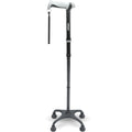 Rehand Adjustable Aluminum Telescopic Quad Cane for Seniors-Lightweight 0.8kg Safe Hiking Hospital Rehabilitation Therapy