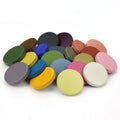 Factory Sale in Stock Customized Logo 4 Parts 15mm Fasteners Snap Press Buttons for Garments Bags