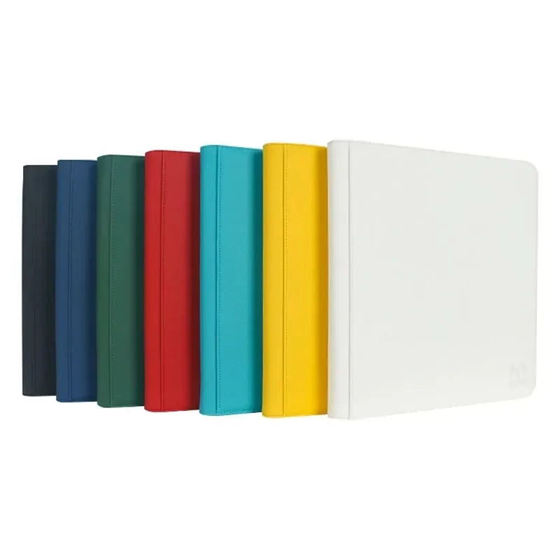 MIO Wholesale 12 PU Leather Card Binder for Baseball Trading Storage 480+ Capacity for TCG/MTG Trading Card Collection Gift Idea