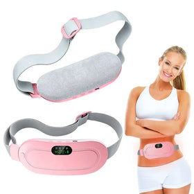 Cordless Relief Period Cramps Pain Warm Palace Belt Abdominal Massager Menstrual Heating Pad