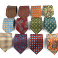 Fashion 9cm Wide Polyester Ties Oil Painting the Scream Sailboat Cat Funny Necktie Leisure Party Wedding Shirt Suits Accessories