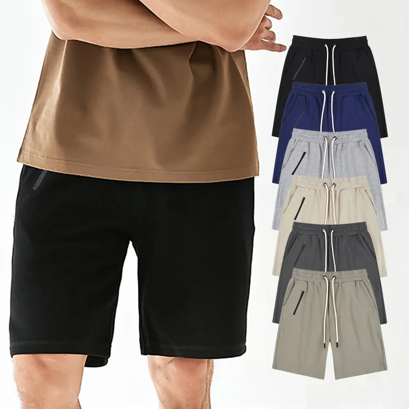 Premium Twill Knit Summer Short Pants With Custom Puff Printing Shorts for Men Luxury French Terry Shorts