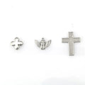 Stainless Steel Chercherel Pattern Cross Pendant Necklace Bracelet Waist Chain Accessories Diy Stainless Accessories Match
