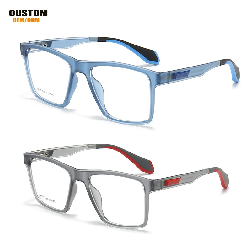 Mixed Style Vintage Spectacles Eyeglasses Prescription Glasses Men Anti Blue Light Glasses Tr90 Retro Style Eyewear