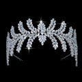 Crown Tiara Romance Lively Women Wedding Hair Accessories Cubic Zirconia Shining Luxury Jewelry Princess Crown BC5535 Diadema