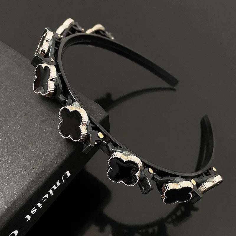 Luxury Pearl Rhinestone Headband for Women Makeup Hair Accessories Headband Hairband Accessories Women