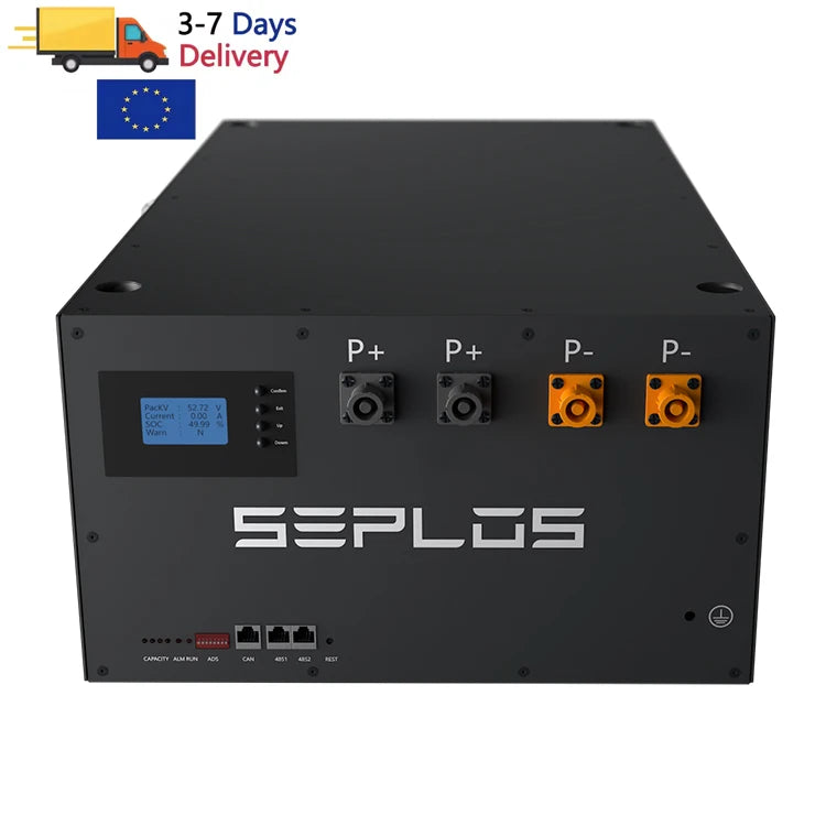 EU Stock DIY 48V 200A 280Ah Lifepo4 Battery Box Metal DIY Kit Stackable Home Energy Storage Without Battery