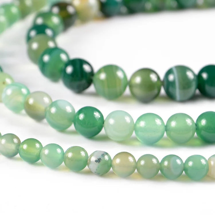 10mm Natural Agate Loose Gemstone Beads