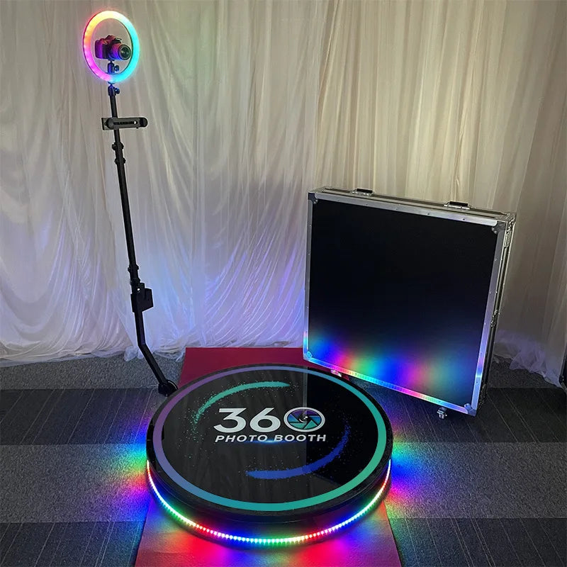 Wedding Supplies Camera 360 Photo Booth With Fill Light Lamp Manual Photo Booth 360 Prix 360 Spinner Degree