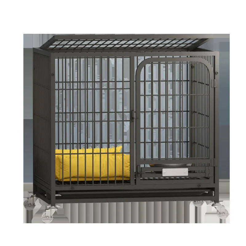 Manufacturer Wholesale Small Dog Medium Large Pet Dog Cage Household With Toilet