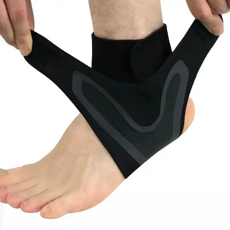 Adjustable Sports Compression Ankle Support Foot Sleeve Stabilizer Wraps and Protection