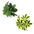 Plastic Artificial Leaves With Table Centerpiece for Wedding Home Restaurant Garden Decoration