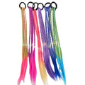 Sweet Girl's Dirty Braided Wigs Hair Accessories Princess Baby Colorful Elastic Hair Bands Nylon/Polyester 40cm