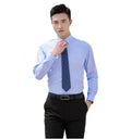 Wholesale custom office suits long sleeve blue shirts men and women's shirts business sales work wear uniform shirt