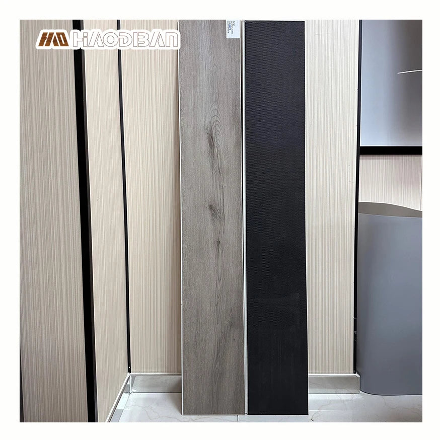 Waterproof European Style Wood Grain 4mm-8mm Stone Plastic Composite Plank Indoor Vinyl SPC Flooring