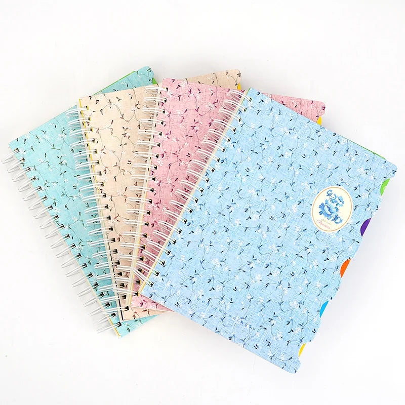 Custom Printed Pocket Floral Specialized Gratitude Bujo Notebook