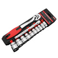 Multi-socket Ratchet Hand Tool Set 12 Pcs Household Socket Set Car Repair Tool Sets