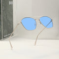 Wholesale Manufacturer Retro Metal Sunglasses Male and Female Metal Frame UV400 Shades Sun Glasses