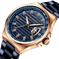 Curren 8375 New Luxury New Quartz Watch Stainless Steel Band Wristwatch Fashion Style Watch Man Auto Date Gift