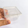 65x65x45mm Spider Small Rearing Box With Flip Cover Vent Hole Live Spider Scorpion Centipede Insect Larval Rearing Box