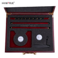 HOW TRUE Indoor Luxury 33*27*7cm Golf Putter Sets Classical Redwood Golf Putter Gifts Set for Golf Sports