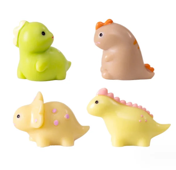 New Design Resin Tiny Miniature Plastic Dinosaur Figure Set for Boy Kids Mini Realistic Model Kit Toys Christmas Gifts