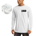Men's Outdoor Sun Protection UPF50 Quick Dry Lightweight Polyester Shirts High Quality Fishing Hiking Upf 50 Shirt Oem T-shirt