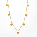 Joolim Jewelry Trendy 18K Gold Plated Summer Shell Pendant Dainty Chain Stainless Steel Necklace for Gift Fashion Jewelry