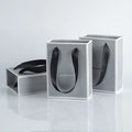15X6X20cm Silver Luxury Jewelry Packing Paper Bags Retail Packaging Jewelry Gift Carry Bags for Boutique