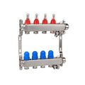Stainless Steel Modern Hotel Use Water Warm Floor Manifold Collector for Hydronic Floor Heating Systems