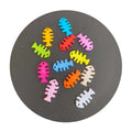 500Pcs New Cute Mini Cartoon Fish Bone Flat Back Resin Fishbone Cabochons Scrapbooking DIY Jewelry Craft Decoration Accessories
