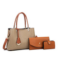 Lady Set  Bags Outdoor Pu Leather Women's Shoulder Bag Messenger Bags Waterproof Elegant Large Capacity Handbags