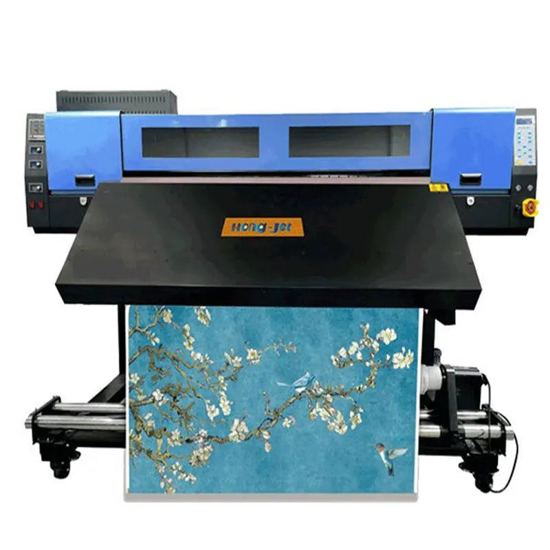 Hongsam Latex Printer Large Format Epson I3200 Print Head 1.8m Latex Printer Wallpaper PVC PP PET Printing Machine