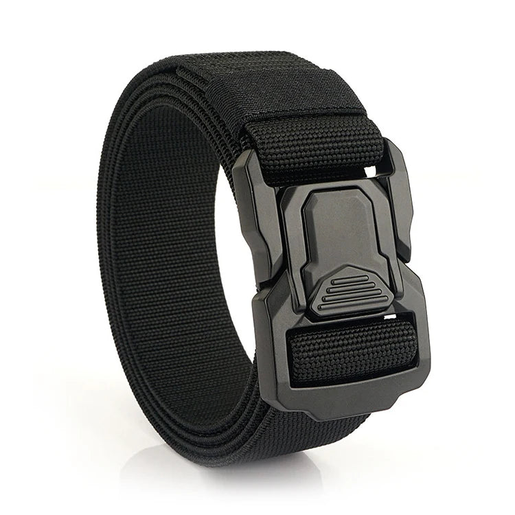 1.5inch Tactical Style Belt Webbing Riggers Web Belt With Heavy Duty Quick Release Metal Buckle Nylon Web Belt