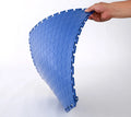 Heavy Duty PVC Interlocking Tile Modern Design Anti-Slip Vinyl Flooring Indoor Use Warehouse Garage School Easy Glue
