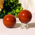 Wholesale Natural Polished Red Jasper Quartz Ball Healing Crystal Red Jasper Sphere Ornament for Decoration