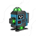 ONEVAN 16 Lines 4D Laser Level Self-Leveling 360 Horizontal and Vertical Cross Super Powerful Green Laser Level With 2 Battery MegaBDM