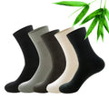 Hot Sale Classic Seamless Plain Business Office Men Dress Crew Black Custom 100% Bamboo Socks