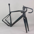 Gravel Bike Frame Full Hidden Cable Flat Mount BIKE Carbon Frame Gravel Bicycle 700*47C Handlebar GR047