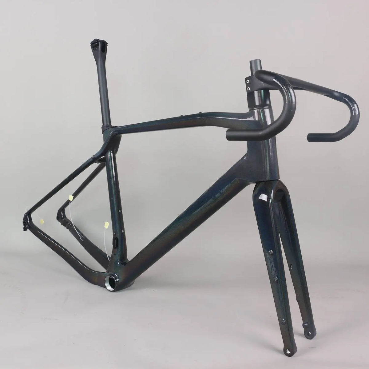 Gravel Bike Frame Full Hidden Cable Flat Mount BIKE Carbon Frame Gravel Bicycle 700*47C Handlebar GR047